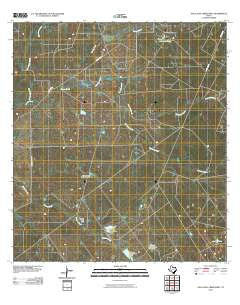 Agua Azul Creek West Texas Historical topographic map, 1:24000 scale, 7.5 X 7.5 Minute, Year 2010