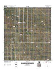 Agua Nueva Texas Historical topographic map, 1:24000 scale, 7.5 X 7.5 Minute, Year 2012