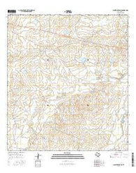 Alamito Creek NE Texas Current topographic map, 1:24000 scale, 7.5 X 7.5 Minute, Year 2016