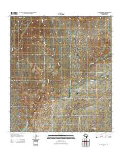 Alamo Spring Texas Historical topographic map, 1:24000 scale, 7.5 X 7.5 Minute, Year 2012