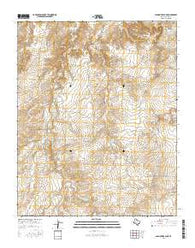 Alamocitos Camp Texas Current topographic map, 1:24000 scale, 7.5 X 7.5 Minute, Year 2016
