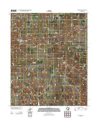 Alanreed Texas Historical topographic map, 1:24000 scale, 7.5 X 7.5 Minute, Year 2012