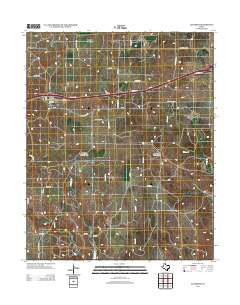 Alanreed Texas Historical topographic map, 1:24000 scale, 7.5 X 7.5 Minute, Year 2012