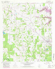 Alba Texas Historical topographic map, 1:24000 scale, 7.5 X 7.5 Minute, Year 1958