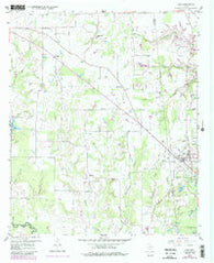 Alba Texas Historical topographic map, 1:24000 scale, 7.5 X 7.5 Minute, Year 1958
