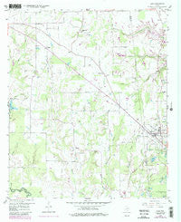Alba Texas Historical topographic map, 1:24000 scale, 7.5 X 7.5 Minute, Year 1958