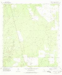 Albercas Ranch Texas Historical topographic map, 1:24000 scale, 7.5 X 7.5 Minute, Year 1972