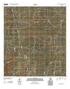 Albercas Ranch Texas Historical topographic map, 1:24000 scale, 7.5 X 7.5 Minute, Year 2010