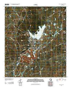 Alcoa Lake Texas Historical topographic map, 1:24000 scale, 7.5 X 7.5 Minute, Year 2010