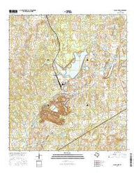 Alcoa Lake Texas Current topographic map, 1:24000 scale, 7.5 X 7.5 Minute, Year 2016