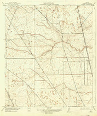 Aldine Texas Historical topographic map, 1:31680 scale, 7.5 X 7.5 Minute, Year 1919