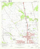 Aldine Texas Historical topographic map, 1:24000 scale, 7.5 X 7.5 Minute, Year 1967