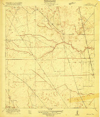 Aldine Texas Historical topographic map, 1:24000 scale, 7.5 X 7.5 Minute, Year 1916