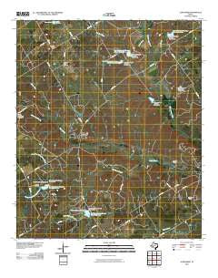 Alexander Texas Historical topographic map, 1:24000 scale, 7.5 X 7.5 Minute, Year 2010