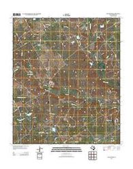 Alexander Texas Historical topographic map, 1:24000 scale, 7.5 X 7.5 Minute, Year 2012