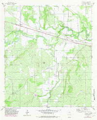Algerita Texas Historical topographic map, 1:24000 scale, 7.5 X 7.5 Minute, Year 1956