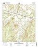 Algerita Texas Current topographic map, 1:24000 scale, 7.5 X 7.5 Minute, Year 2016