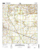 Algoa Texas Current topographic map, 1:24000 scale, 7.5 X 7.5 Minute, Year 2016