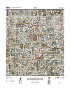 Alief Texas Historical topographic map, 1:24000 scale, 7.5 X 7.5 Minute, Year 2013