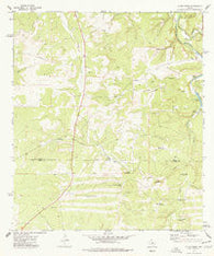 Allen Creek Texas Historical topographic map, 1:24000 scale, 7.5 X 7.5 Minute, Year 1974