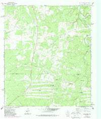 Allen Creek Texas Historical topographic map, 1:24000 scale, 7.5 X 7.5 Minute, Year 1974