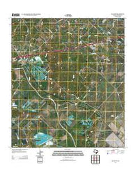 Alleyton Texas Historical topographic map, 1:24000 scale, 7.5 X 7.5 Minute, Year 2013