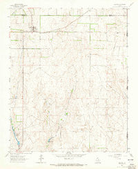 Allison Texas Historical topographic map, 1:24000 scale, 7.5 X 7.5 Minute, Year 1963