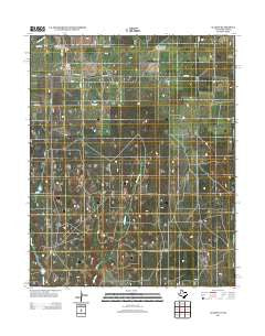 Allison Texas Historical topographic map, 1:24000 scale, 7.5 X 7.5 Minute, Year 2012