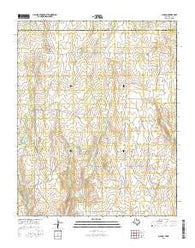 Allison Texas Current topographic map, 1:24000 scale, 7.5 X 7.5 Minute, Year 2016
