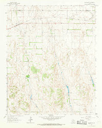 Allison SW Texas Historical topographic map, 1:24000 scale, 7.5 X 7.5 Minute, Year 1963