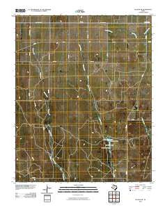 Allison SW Texas Historical topographic map, 1:24000 scale, 7.5 X 7.5 Minute, Year 2010