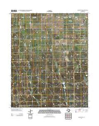 Allison SW Texas Historical topographic map, 1:24000 scale, 7.5 X 7.5 Minute, Year 2012