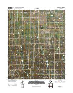Allison SW Texas Historical topographic map, 1:24000 scale, 7.5 X 7.5 Minute, Year 2012