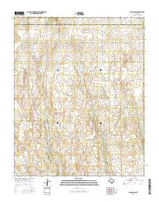 Allison SW Texas Current topographic map, 1:24000 scale, 7.5 X 7.5 Minute, Year 2016
