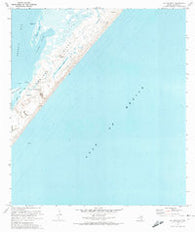 Allyns Bight Texas Historical topographic map, 1:24000 scale, 7.5 X 7.5 Minute, Year 1970