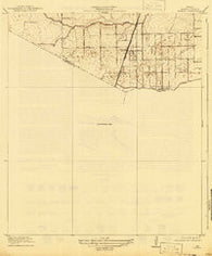 Almeda Texas Historical topographic map, 1:31680 scale, 7.5 X 7.5 Minute, Year 1920