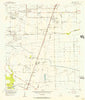 Almeda Texas Historical topographic map, 1:24000 scale, 7.5 X 7.5 Minute, Year 1955