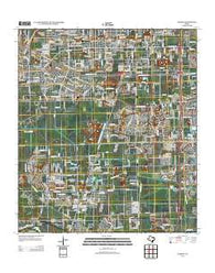 Almeda Texas Historical topographic map, 1:24000 scale, 7.5 X 7.5 Minute, Year 2013