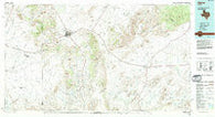 Alpine Texas Historical topographic map, 1:100000 scale, 30 X 60 Minute, Year 1985
