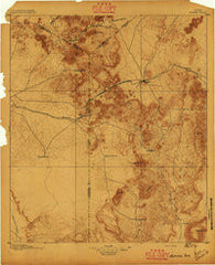 Alpine Texas Historical topographic map, 1:125000 scale, 30 X 30 Minute, Year 1895