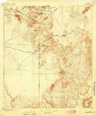Alpine Texas Historical topographic map, 1:125000 scale, 30 X 30 Minute, Year 1895