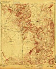 Alpine Texas Historical topographic map, 1:125000 scale, 30 X 30 Minute, Year 1895