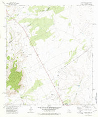 Alpine North Texas Historical topographic map, 1:24000 scale, 7.5 X 7.5 Minute, Year 1972