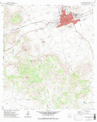 Alpine South Texas Historical topographic map, 1:24000 scale, 7.5 X 7.5 Minute, Year 1972