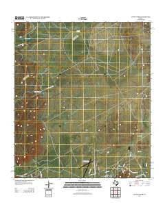 Alpine North Texas Historical topographic map, 1:24000 scale, 7.5 X 7.5 Minute, Year 2012