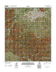 Alpine South Texas Historical topographic map, 1:24000 scale, 7.5 X 7.5 Minute, Year 2012
