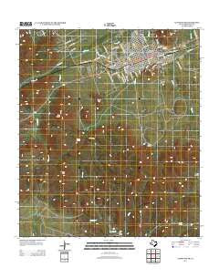 Alpine South Texas Historical topographic map, 1:24000 scale, 7.5 X 7.5 Minute, Year 2012