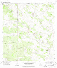 Alta Vista Ranch Texas Historical topographic map, 1:24000 scale, 7.5 X 7.5 Minute, Year 1972