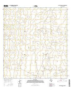 Alta Vista Ranch SW Texas Current topographic map, 1:24000 scale, 7.5 X 7.5 Minute, Year 2016