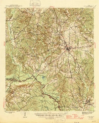 Alto Texas Historical topographic map, 1:62500 scale, 15 X 15 Minute, Year 1946